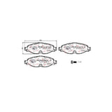 Rondex Front Brake Pads For: Volkswagen Commercial Caddy III 2.0 TDi - View 5