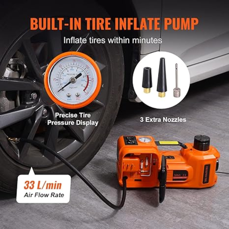 Electric Car Jack, 5 Ton/11023 LBS Hydraulic Jack Lift - View 4