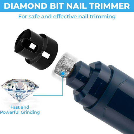 USB Pet Nail Grinder Pet Nail Trimmer Pet Nail File Dog Cat Rechargeable - View 4