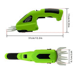Cordless Hedge Trimmer and Grass Shear Combo Kit Rechargeable Garden Tool - View 2