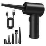 Tool DIY Multi Use Rechargeable Compressed Air Duster & Accessories (20cm) - View 1