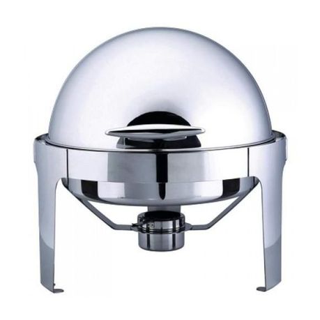 Buffet Chafing Dish Set - Stainless Steel with Roll-Top Lid - View 1