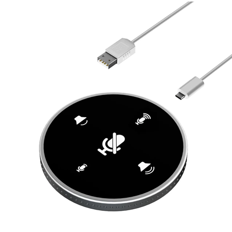 360 Degree Conference Microphone & Speaker - Omnidirectional Mic - View 1