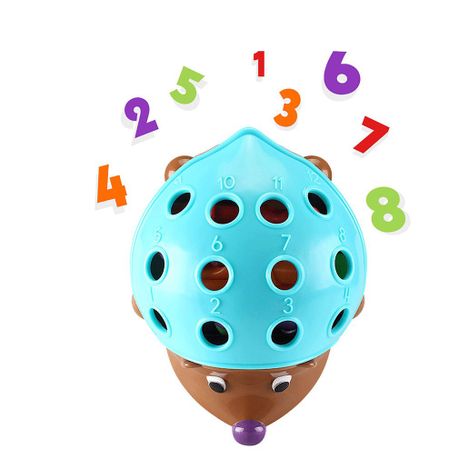 Sensory Fine Motor Toy Hedgehog Toy for Toddlers - 18 months + - View 4