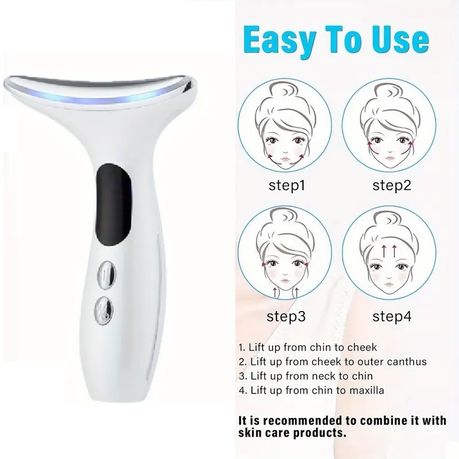 Face and Neck Beauty Massager Device - View 4