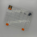 Durable Clear Plastic Organizer Box with Adjustable Compartments - View 4