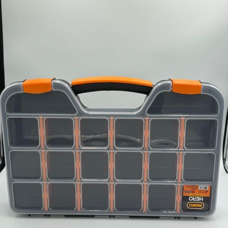 Heavy-Duty Storage Organizer with Adjustable Compartments and Handle - View 2
