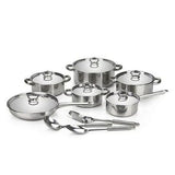 15 Piece Heavy Bottom Stainless Steel Cookware Set - View 1