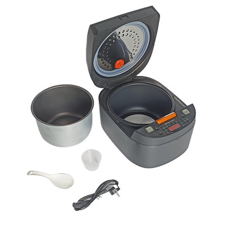 Mini Smart Rice Cooker, Kitchen Rice Cooker, Black 5 L Slow Cooker - View 3
