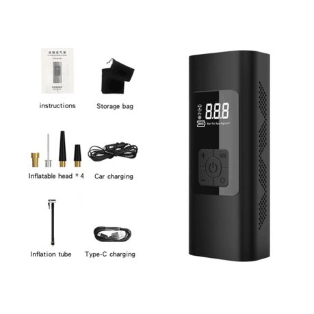 Rechargeable Electrical Air Pump - View 5