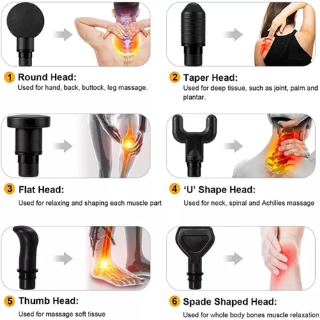 Massage Gun,Body soreness Relief,Handheld Electric Massage Gun - View 8