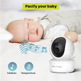 Baby Monitor with 5" Screen, Camera, Audio, Two-Way Talk, and Night Vision - View 4