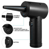 Air Duster Powerful Cordless Compressed Air Blower Car PC Cleaning PK - View 6