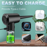 Tool DIY Multi Use Rechargeable Compressed Air Duster & Accessories (20cm) - View 5