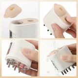 EMS Microcurrent Red Light Vibration Electric Massage Comb Brush - View 5