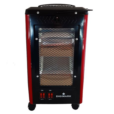 Digimark 5-Sided Electric Quartz Heater - High-Efficiency Ceramic Heater - View 1