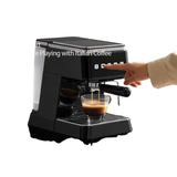 Italian Intelligent Automatic Espresso & Cappuccino Coffee Maker - View 3