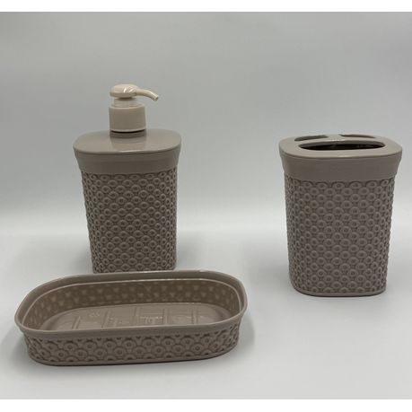 Hobby Life Elegant Bathroom Accessory Set of 3 - View 3