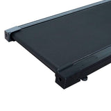 Black portable folding electric treadmill - View 4