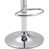 Modern Adjustable Velvet Wave Hollow Barstools - Set of 2 - View 3