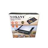 Electric Grill Maker - 2000W Non-Stick Panini Press & Sandwich Grill - View 5