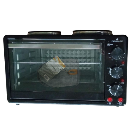 Digimark Electric Oven With Solid Hot Plate - View 7