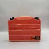 Orange Plastic Compartment Organizer Box - Handy Storage Solution - View 4