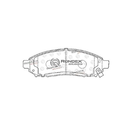 Rondex Front Brake Pads For: Nissan Pathfinder 3.0 dCi - View 4