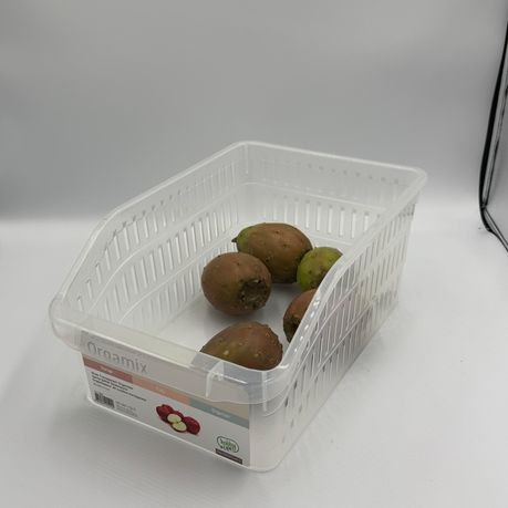 Clear Plastic Kitchen Organizer Bin Perfect for Fridge and Pantry Storage - View 4