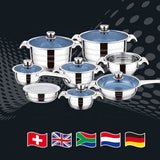 140 Pcs Classic Design Stainless Steel Kitchen Cookware Set - View 3