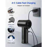 Air Duster Rechargeable Cordless- Strong Blower- Compressed Air Duster (GC) - View 6