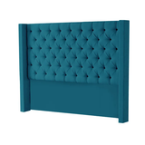 Hena Tufted Wingback Velvet Headboard - View 3