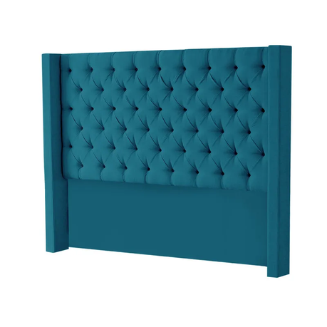 Hena Tufted Wingback Velvet Headboard - View 3