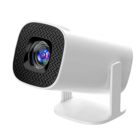 HD Powerful Contrast Portable Projector With Superior Color Accuracy -White - View 1