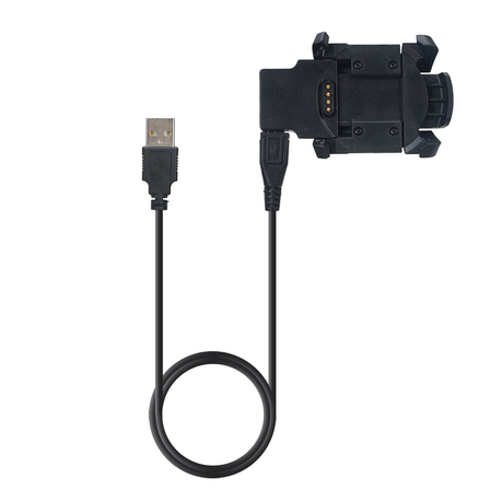 USB Smartwatch Charger Compatible with Garmin Fenix 3 - View 1