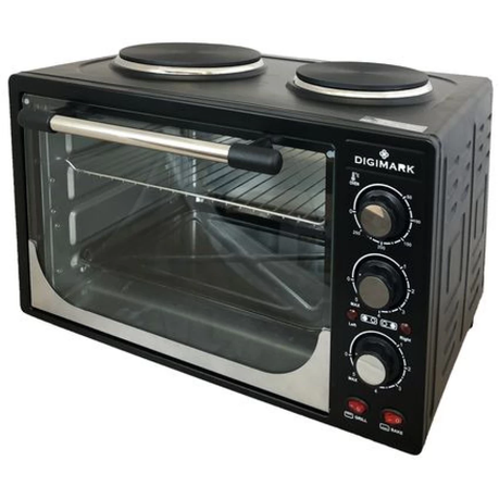 Digimark Electric Oven With Solid Hot Plate 28L (Bundle) - View 3