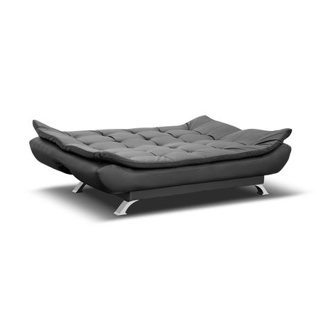 Classic Sleeper Couch - Black - View 2