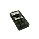 Grey Adjustable Jewellery Organizer Box Compact Storage Solution - View 1