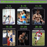 Massage Gun for Athletes - 30 Speeds - 10 Heads - Professional Deep Tissue - View 3