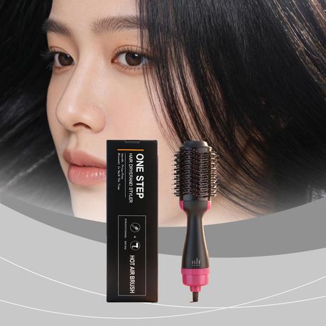 Hot Air Brush 4 in 1 Ionic Straightener Volumiser Curler - View 2