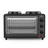 Digimark 28 Litre Electric Oven with 2 Solid Hot Plates - View 1