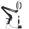 72 LED Light 10x Magnifying 5V 2A Glass Desk Light - View 1
