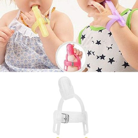 Silicone Stop Thumb Sucking Guard Protector - View 7
