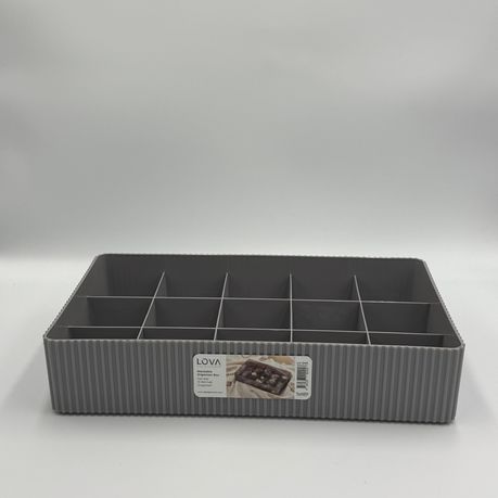 Gray Compartment Jewelry Organizer Tray - Elegant and Practical - View 3