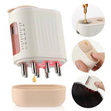 EMS Microcurrent Red Light Vibration Electric Massage Comb Brush - View 8