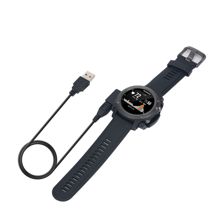 USB Smartwatch Charger Compatible with Garmin Fenix 3 - View 3