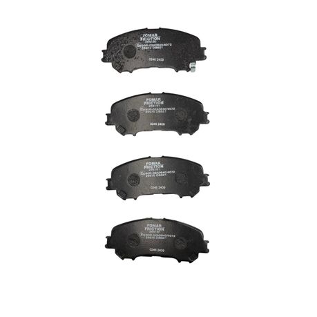 Fomar Front Brake Pads For: Nissan Qashqai II 1.6 dCi 96Kw 2014-2018 - View 3