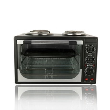 Digimark Electric Oven With Solid Hot Plate 28L (Bundle) - View 2