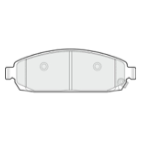 Fomar Front Brake Pads For: Jeep Grand Cherokee III 4.7 V8 (WH/WK), 170Kw, 2005-2007 - View 5