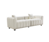 Decorotika 87.4'' Fluff Channel Sofa